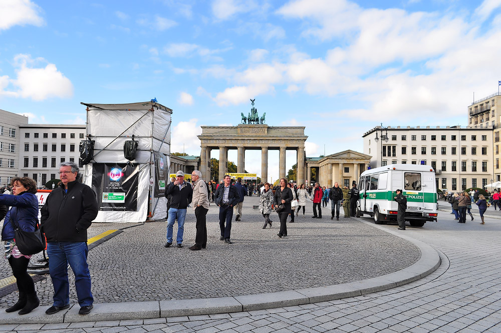 Германия, Берлин, Бранденбургские ворота