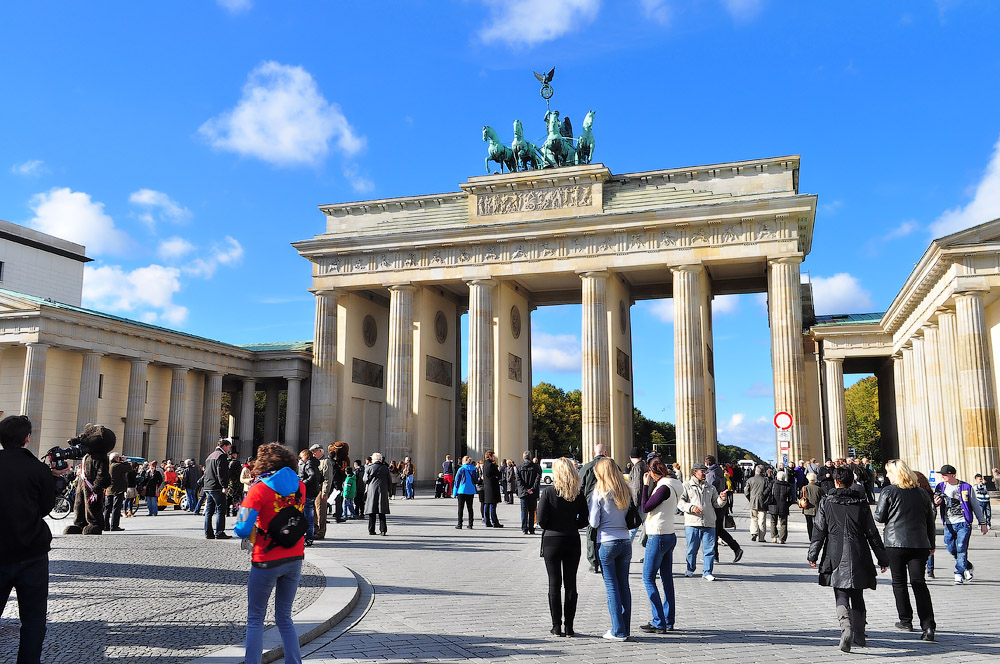 Германия, Берлин, Бранденбургские ворота